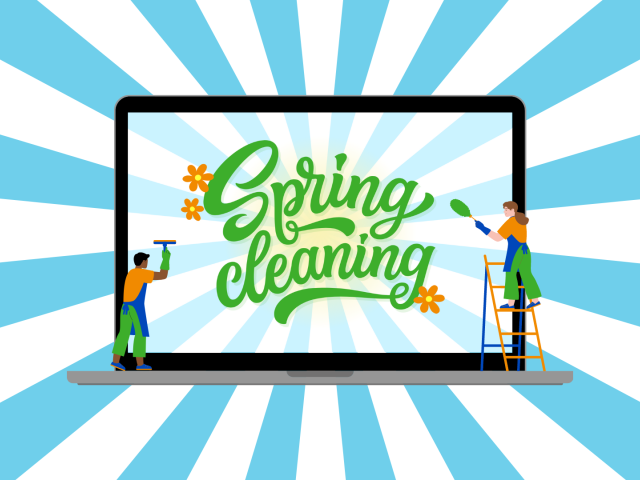spring cleaning graphic